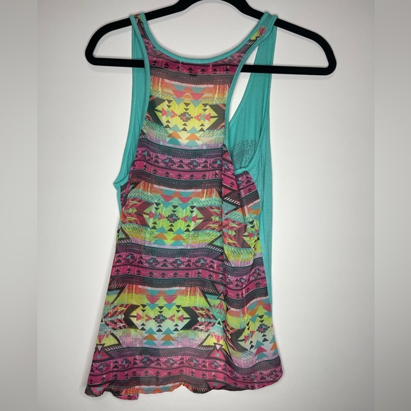 Sugar High Elephant Print Tank Top - Size M - Preloved - Picture 2 of 2